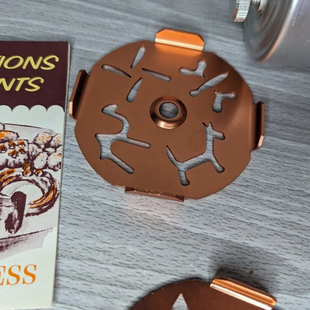 Vintage Aluminum Mirro Cookie Press